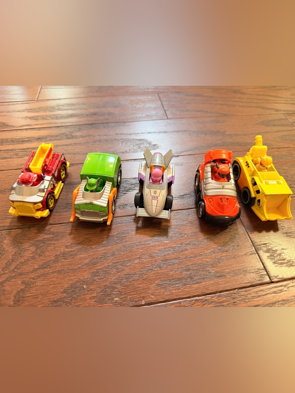 Paw patrol cars lot cast iron